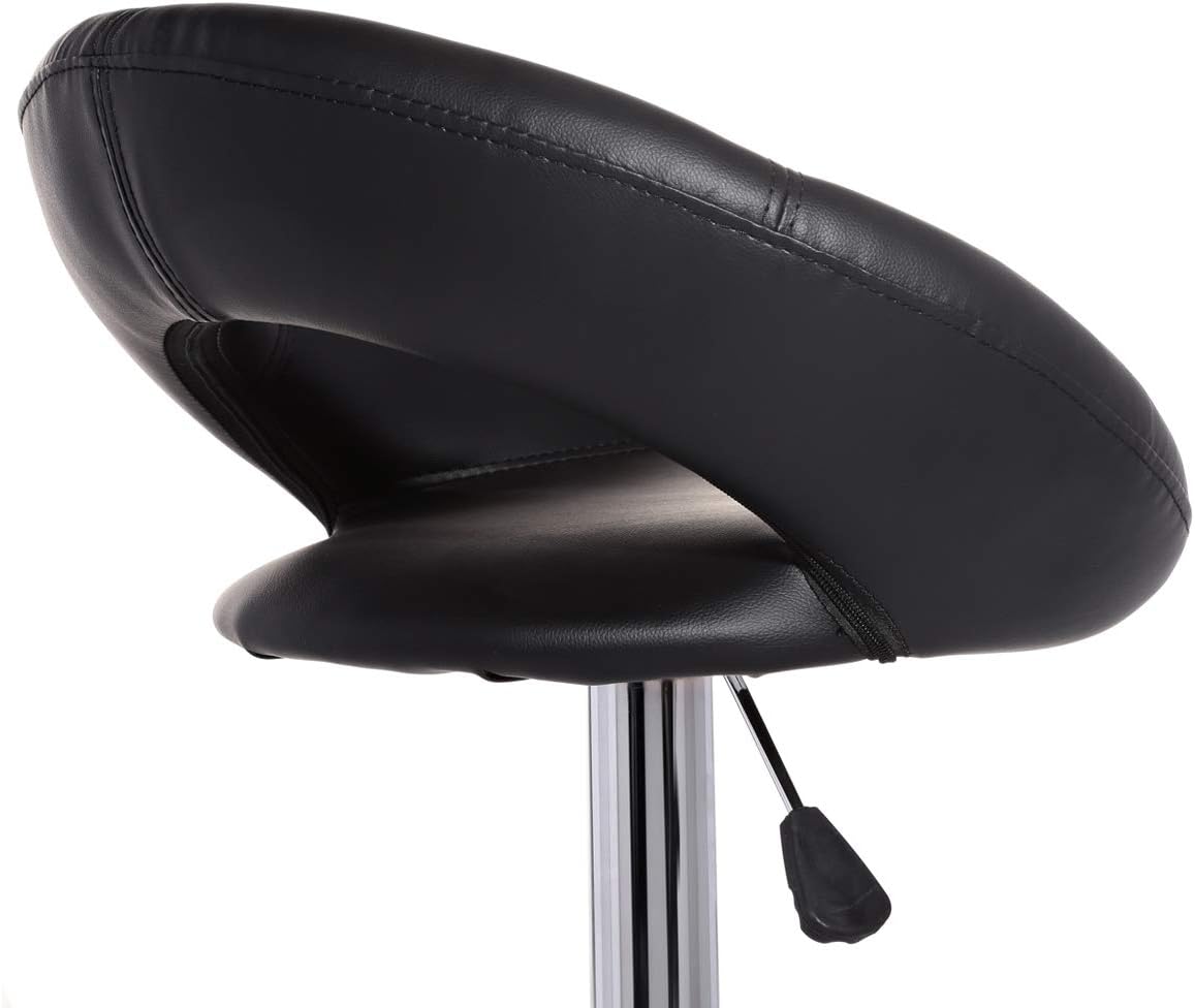 Adjustable Bar Chair - Black