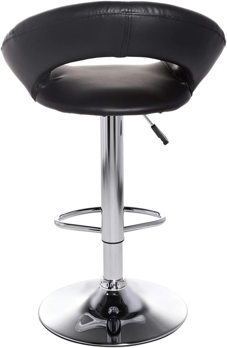 Adjustable Bar Chair - Black