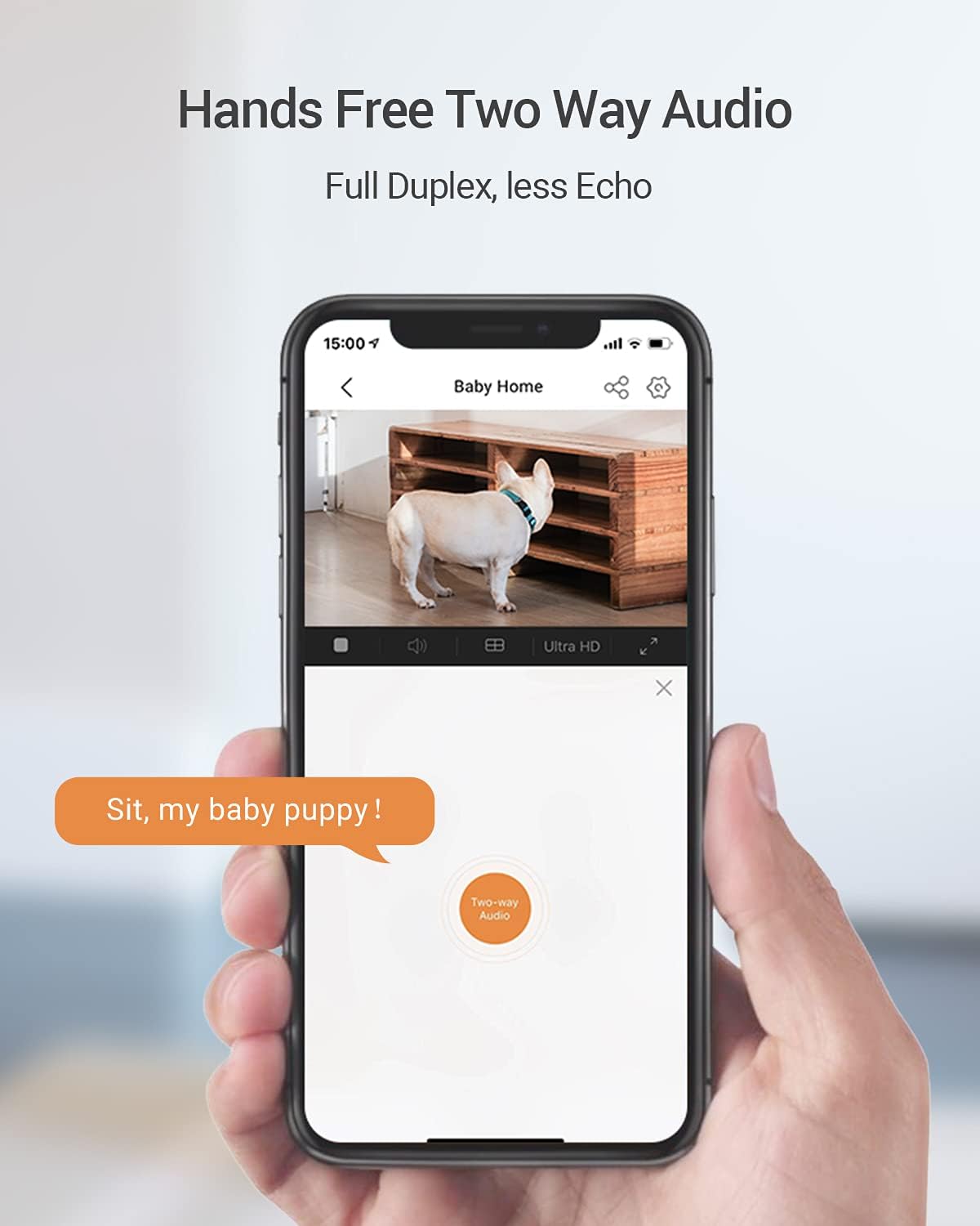C6N Security Camera, 1080p CCTV Camera for Home, Wifi Indoor 360 Camera, Baby Monitor Surveillance Camera with Motion Detection, Smart Tracking, Two-Way Audio, Night Vision, Works With Alexa