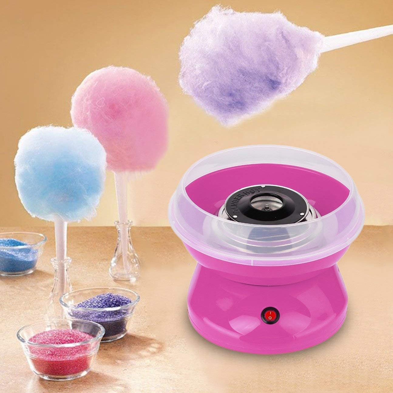 Sknd Enterprise Cotton Candy Machine for The Home - Cotton Candy Maker - Candy Floss Machine, (Multi Colour)