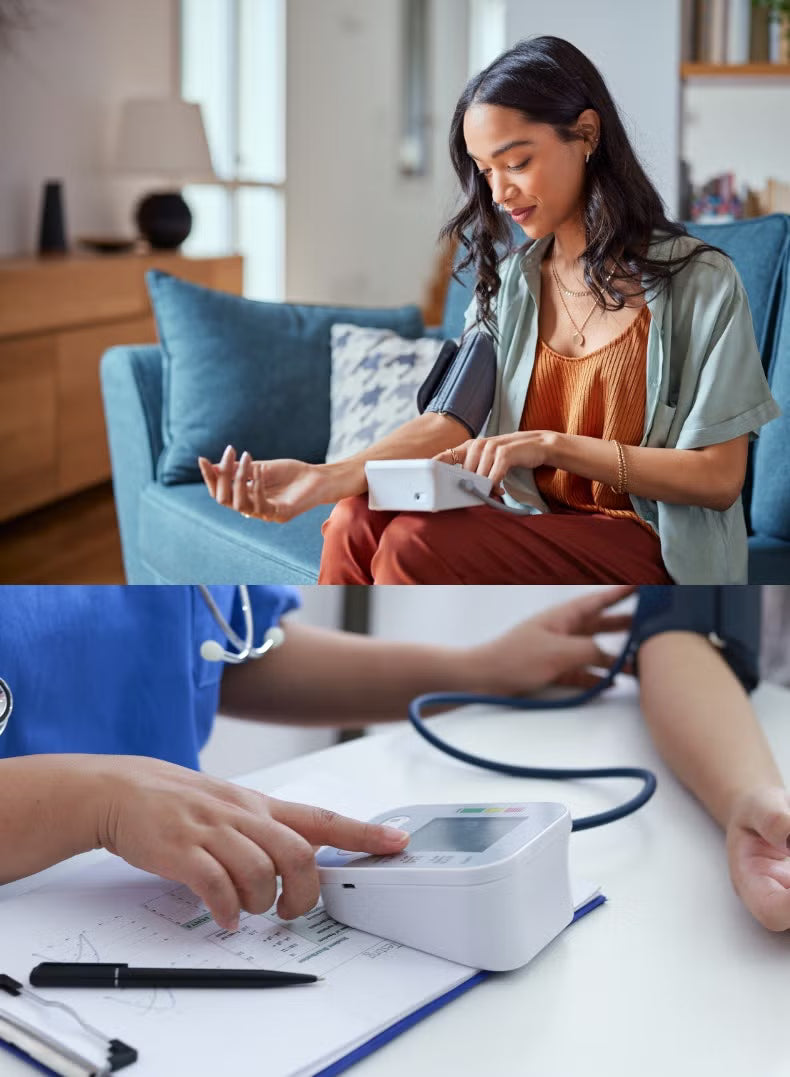 Automatic Blood Pressure Monitor | LCD Display & Voice Function – Precise, User-Friendly