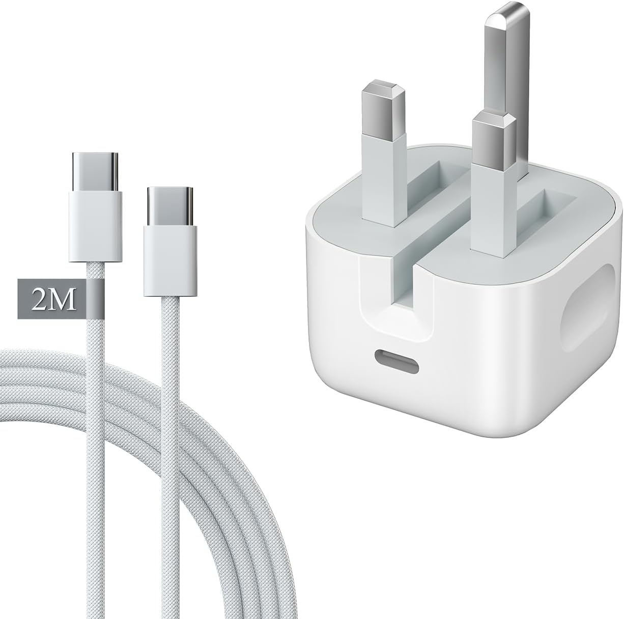 for iPhone Charger,20W PD USB C Charging Plug with 2M Lightning Cable for iPhone 14 13 12 11 Pro Max XR XS X,iPad