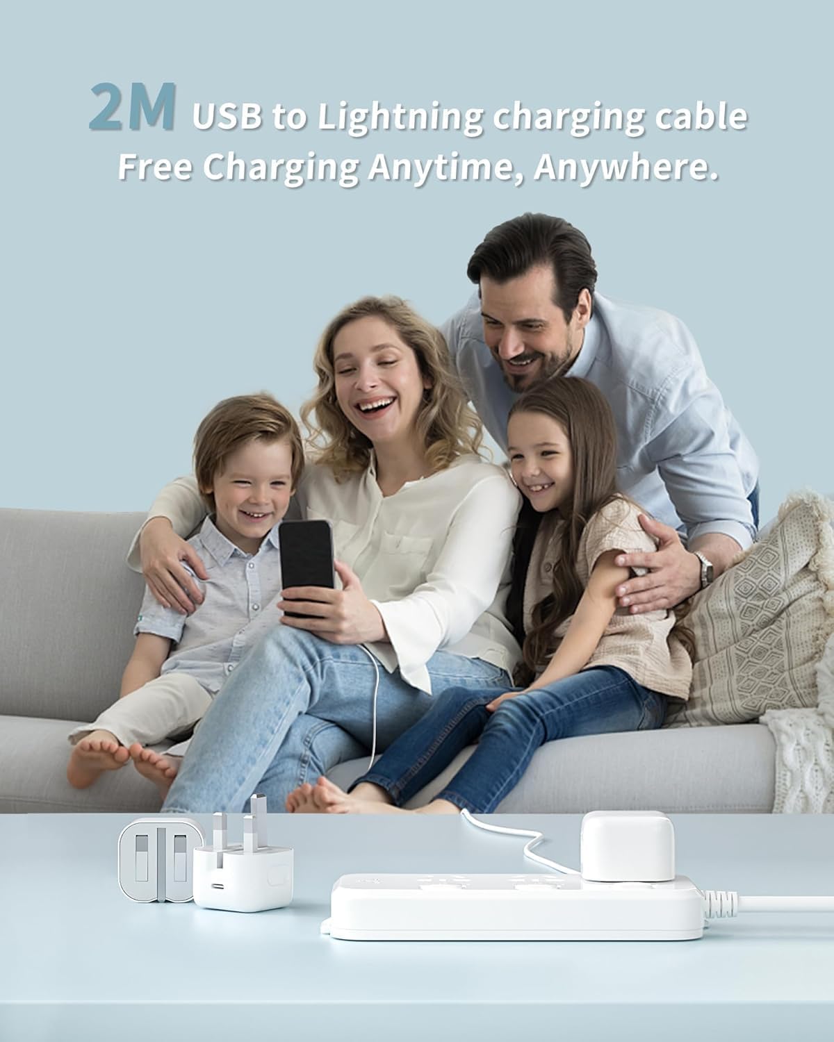 for iPhone Charger,20W PD USB C Charging Plug with 2M Lightning Cable for iPhone 14 13 12 11 Pro Max XR XS X,iPad
