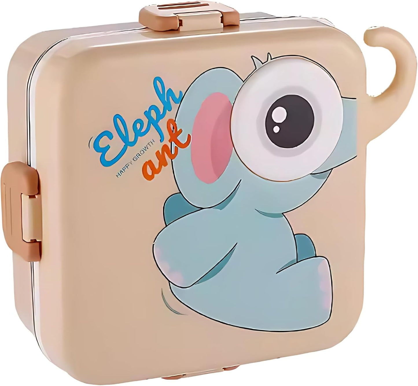 Kids Insulated Stainless Steel Double Decker Leakproof Bento Lunch Box
