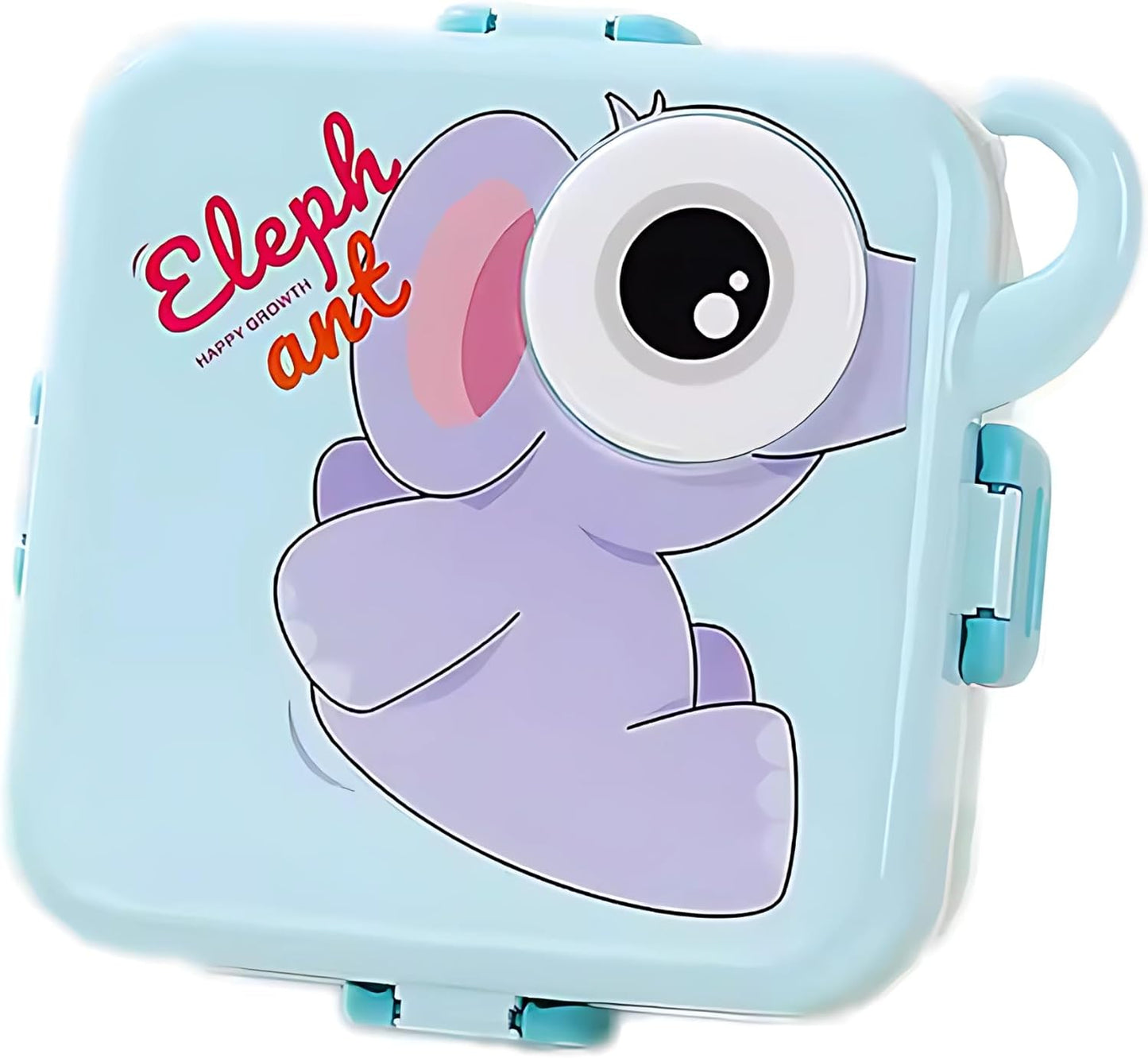 Kids Insulated Stainless Steel Double Decker Leakproof Bento Lunch Box